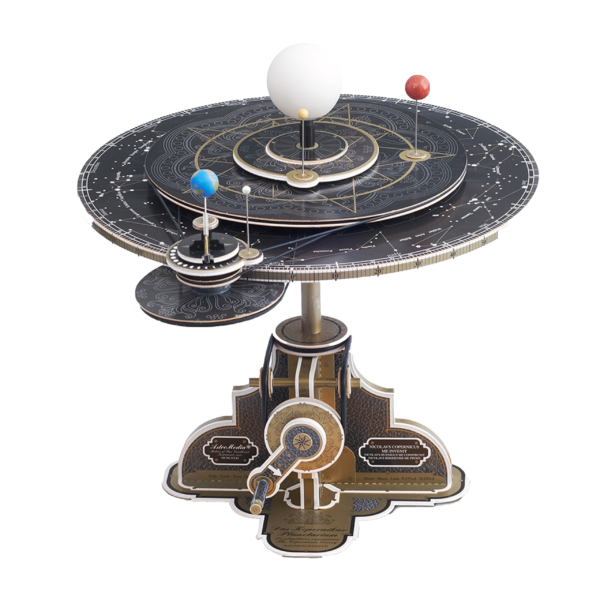 Planetariu lui Copernic, model astronomic functional din carton , Astromedia