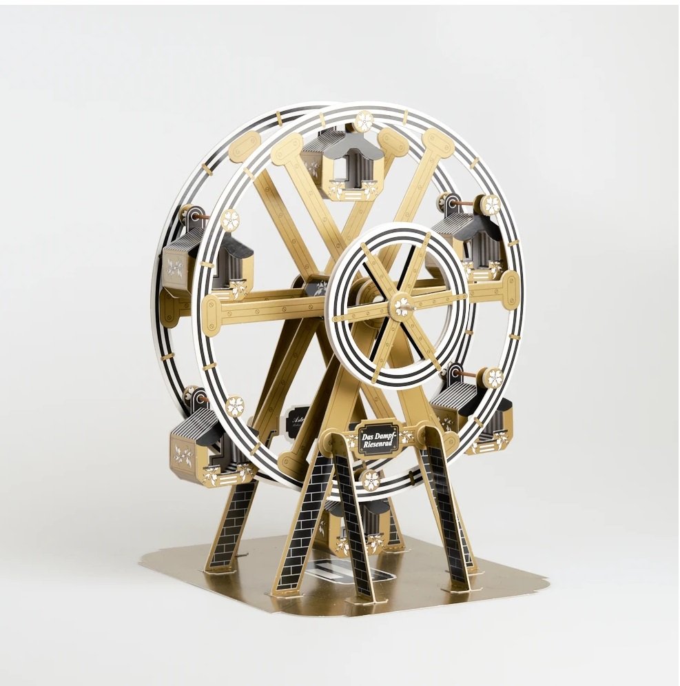 Roata Ferris - model functional carton Astromedia